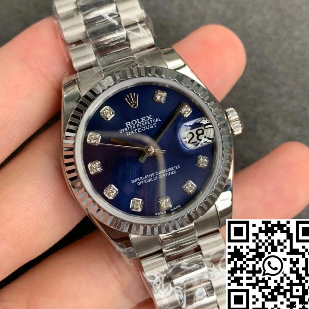 31MM Rolex GS Datejust Factory Blue Dial 0410